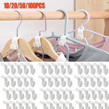 100X Clothes Hanger Connector