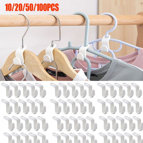 100x clothes hanger connector - 100x,