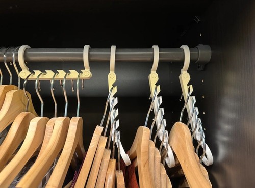 Space saving clothes hanger - space-saving,
