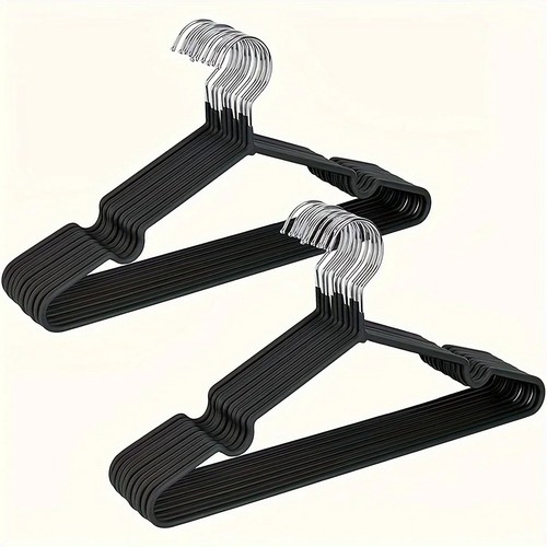 10pcs metal clothes hangers - metal,