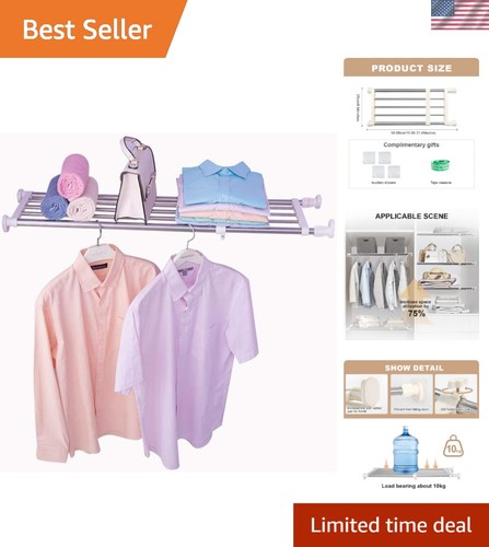 Adjustable telescopic clothes - adjustable,