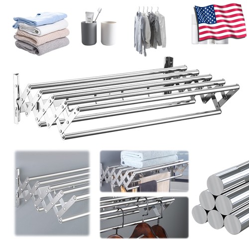 Wall mounted clothing hanger - wall,