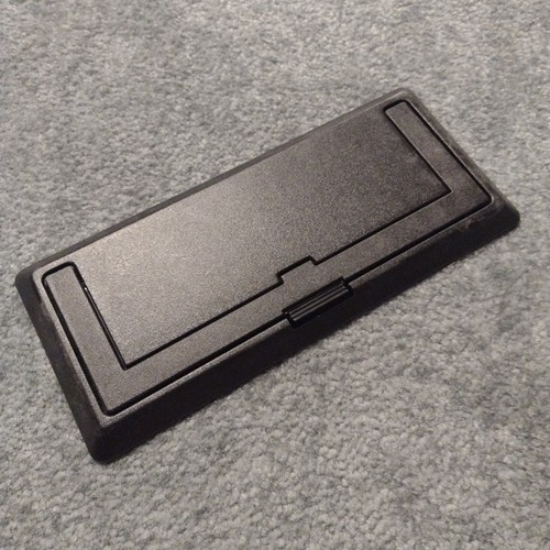 Black plastic ceiling mount - black,