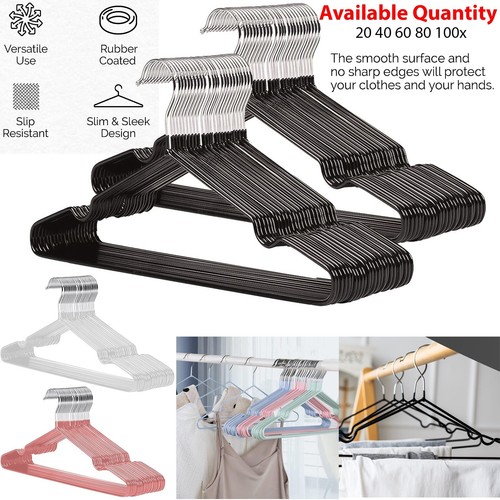 Metal coat hangers - coat,