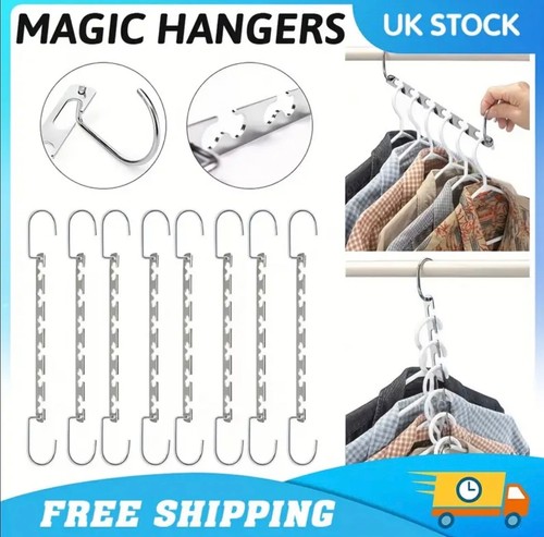 Space saving metal hangers - space,