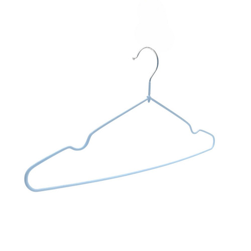 Non slip metal clothes hanger - non-slip,