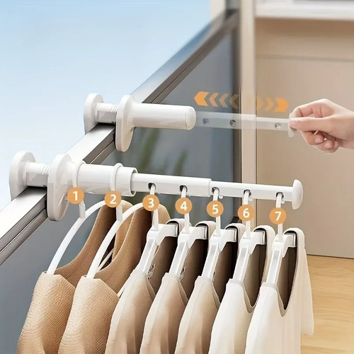 Folding clothes hanger 2pcs - clothes, 1/2pcs