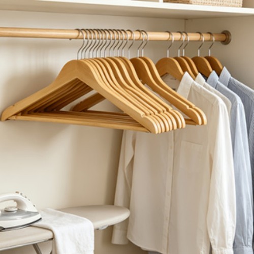 70pcs wooden clothes - clothes, hanger